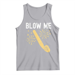 Funny Offensive Blow Me Tank Top Adult Humor Party Celebration TS02 Athletic Heather Print Your Wear