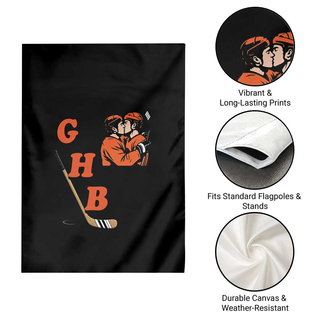 Yeah I Like GHB Gay Hockey Boys Garden Flag LGBTQ Pride Hockey Fan TS02 Print Your Wear