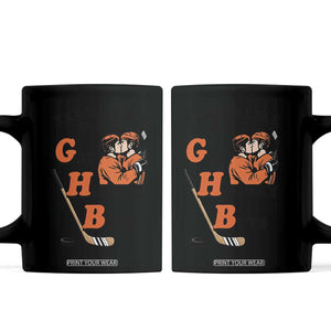 Yeah I Like GHB Gay Hockey Boys Coffee Mug LGBTQ Pride Hockey Fan TS02 Black Print Your Wear