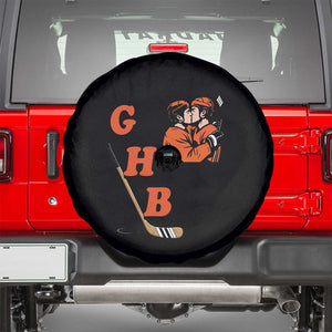 Yeah I Like GHB Gay Hockey Boys Spare Tire Cover LGBTQ Pride Hockey Fan TS02 Black Print Your Wear