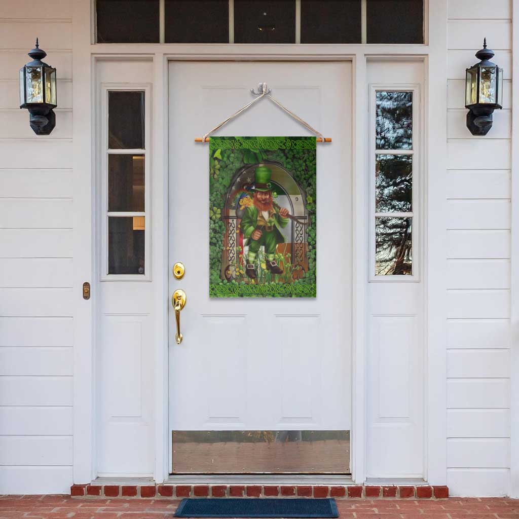 Happy St Patrick's Day Leprechaun Garden Flag American Irish Flag TS02 Print Your Wear
