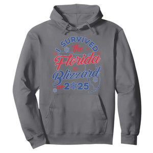 I Survived The Florida Blizzard Of 2025 Hoodie TS02 Charcoal Print Your Wear
