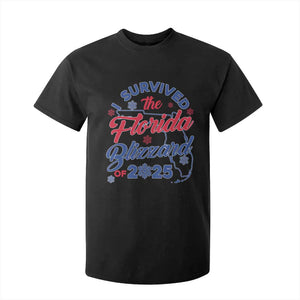 I Survived The Florida Blizzard Of 2025 T Shirt For Kid TS02 Black Print Your Wear