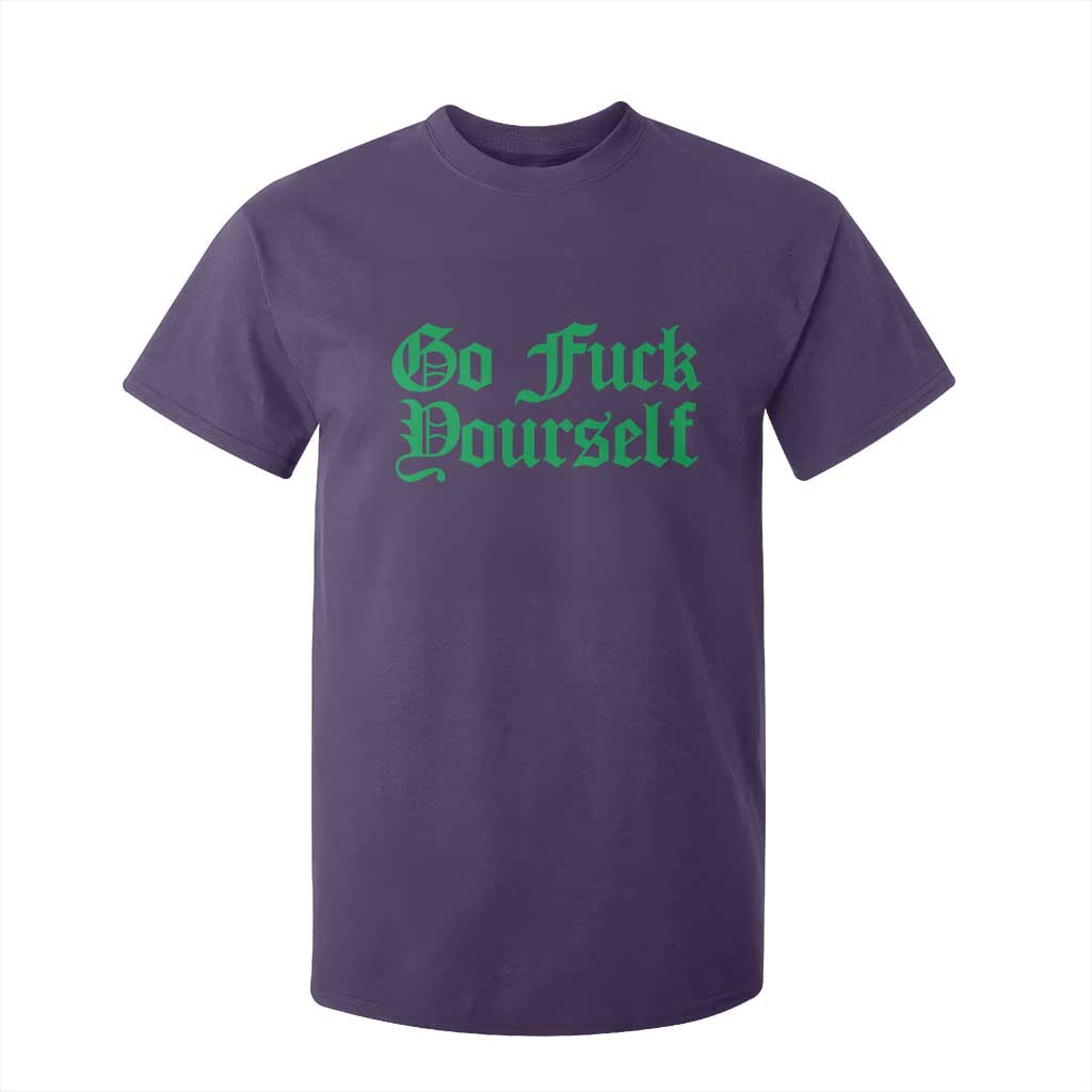 Fanone Officer Go F Yourself T Shirt For Kid Edgy Rebellious Attitude TS02 Purple Print Your Wear