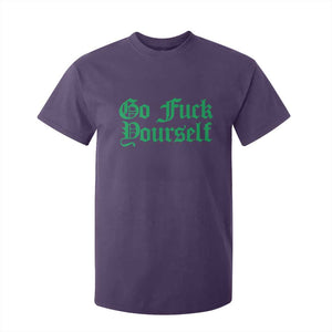 Fanone Officer Go F Yourself T Shirt For Kid Edgy Rebellious Attitude TS02 Purple Print Your Wear