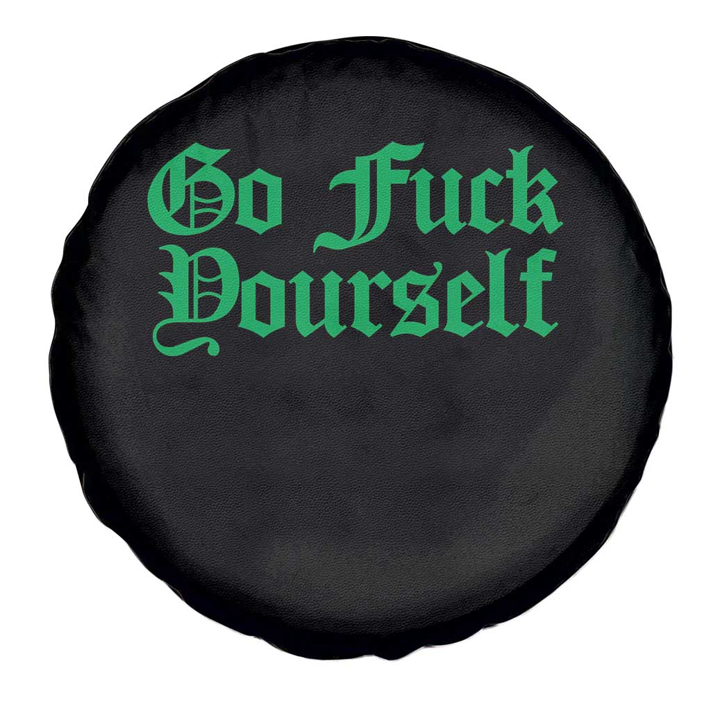 Fanone Officer Go F Yourself Spare Tire Cover Edgy Rebellious Attitude TS02 Print Your Wear