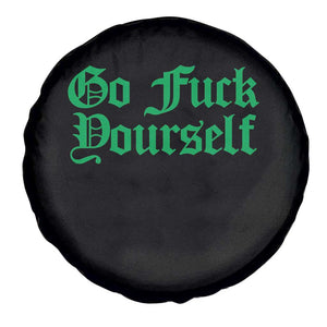 Fanone Officer Go F Yourself Spare Tire Cover Edgy Rebellious Attitude TS02 Print Your Wear