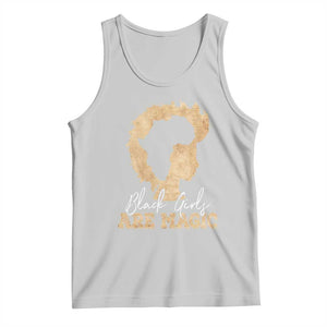 Black Girls Are Magic Tank Top Afro Melanin Pride TS02 Ash Print Your Wear