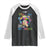 Black Queen Raglan Shirt I Am Who I Am Your Approval Isn't Needed Colorful Butterflies TS02 Black White Print Your Wear