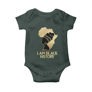 I Am Black History Baby Onesie Black Girls African American TS02 Print Your Wear