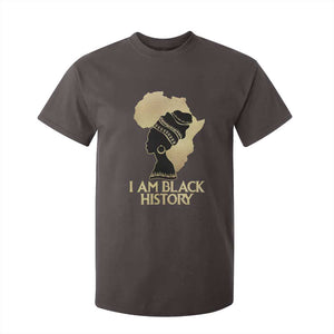 I Am Black History T Shirt For Kid Black Girls African American TS02 Dark Chocolate Print Your Wear