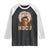 Black Educated HBCU Raglan Shirt Headstrong Blessed Confident Undaunted TS02 Black White Print Your Wear