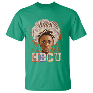 HBCU T Shirt Headstrong Blessed Confident Undaunted Black Educated Graduation TS02 Irish Green Printyourwear