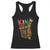 Black King Racerback Tank Top Black Father African American Men TS02 Black Print Your Wear
