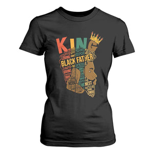Black King T Shirt For Women Black Father African American Men TS02 Black Print Your Wear