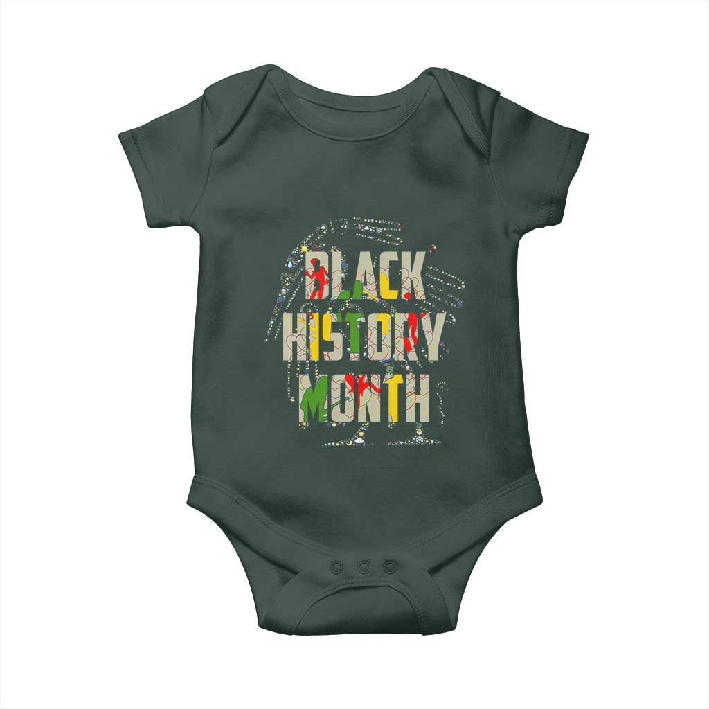 Black History Month Baby Onesie African American Pride TS02 Print Your Wear
