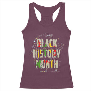 Black History Month Racerback Tank Top African American Pride TS02 Maroon Print Your Wear