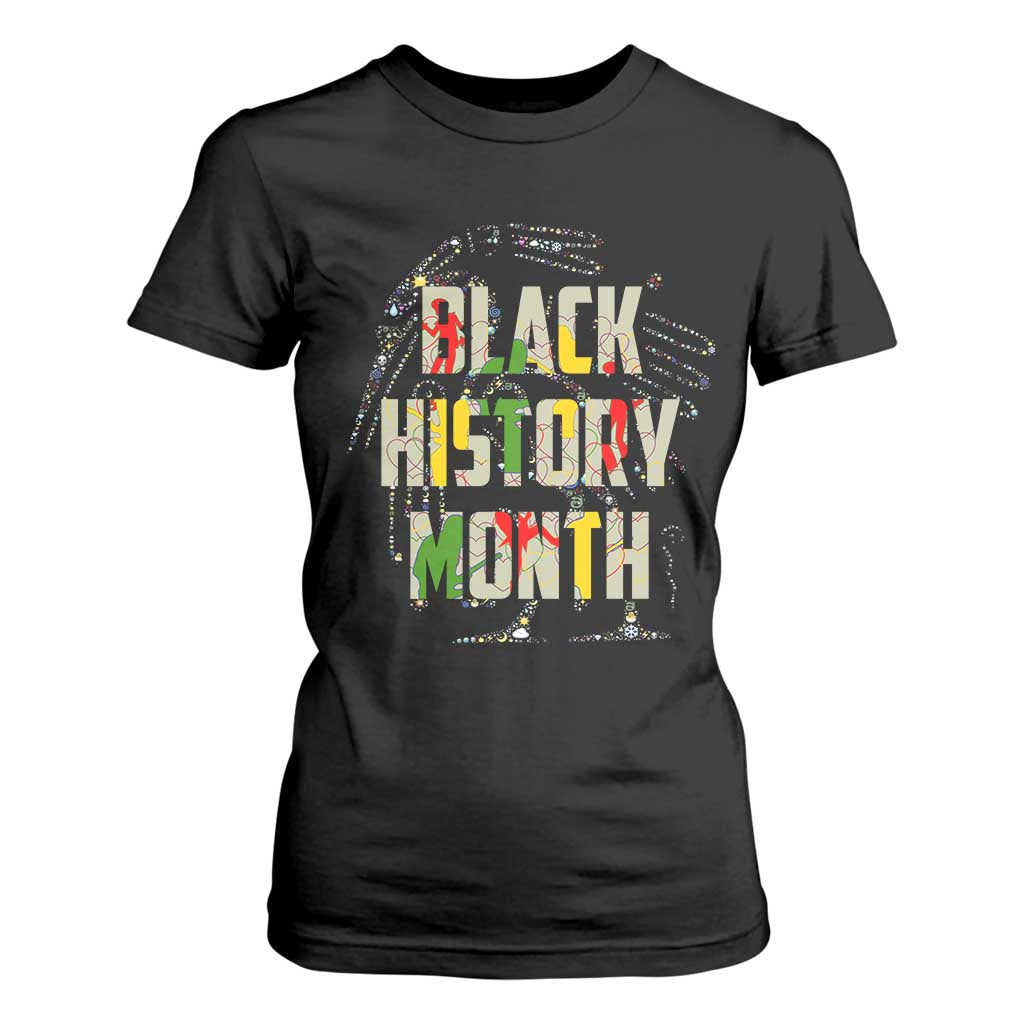 Black History Month T Shirt For Women African American Pride TS02 Black Print Your Wear