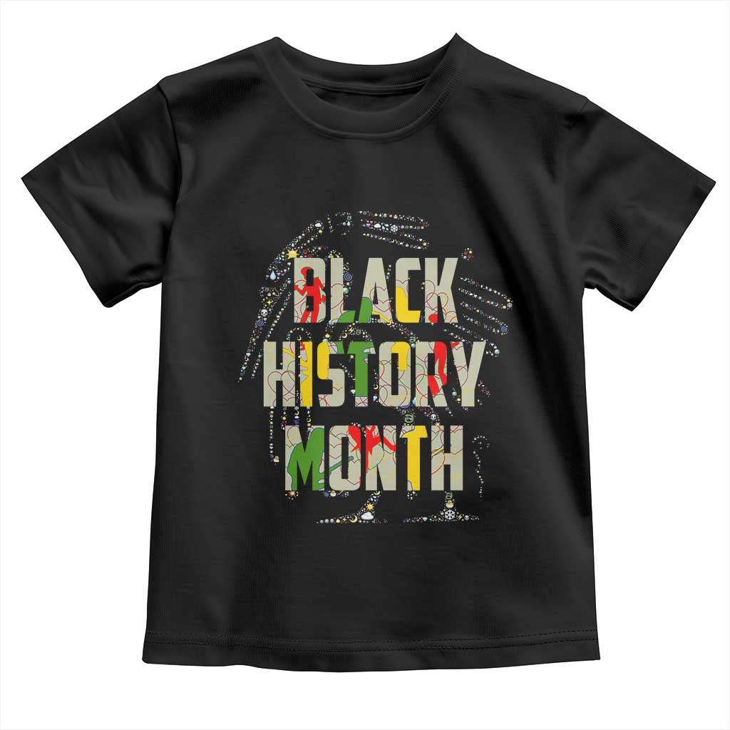 Black History Month Toddler T Shirt African American Pride TS02 Black Print Your Wear