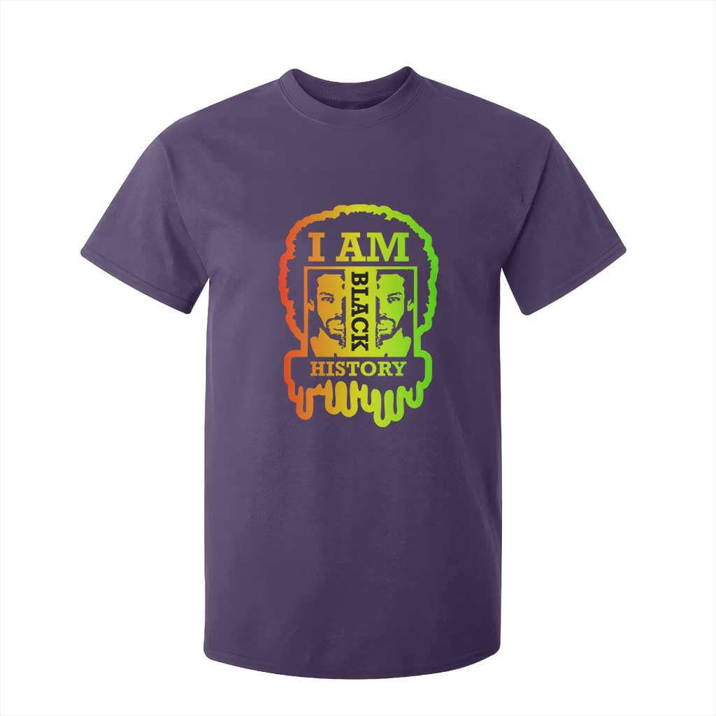 I Am Black History T Shirt For Kid Dope African American Men TS02 Purple Print Your Wear