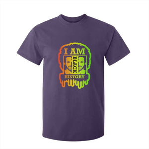 I Am Black History T Shirt For Kid Dope African American Men TS02 Purple Print Your Wear