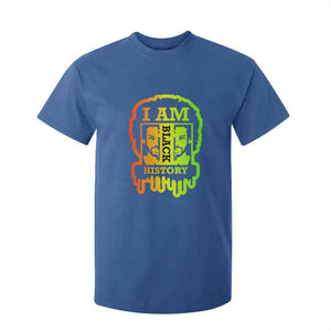 I Am Black History T Shirt For Kid Dope African American Men TS02 Royal Blue Print Your Wear