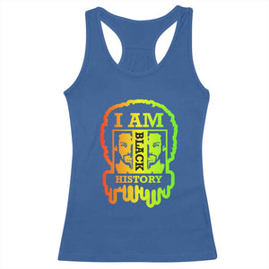 I Am Black History Racerback Tank Top Dope African American Men TS02 Royal Blue Print Your Wear