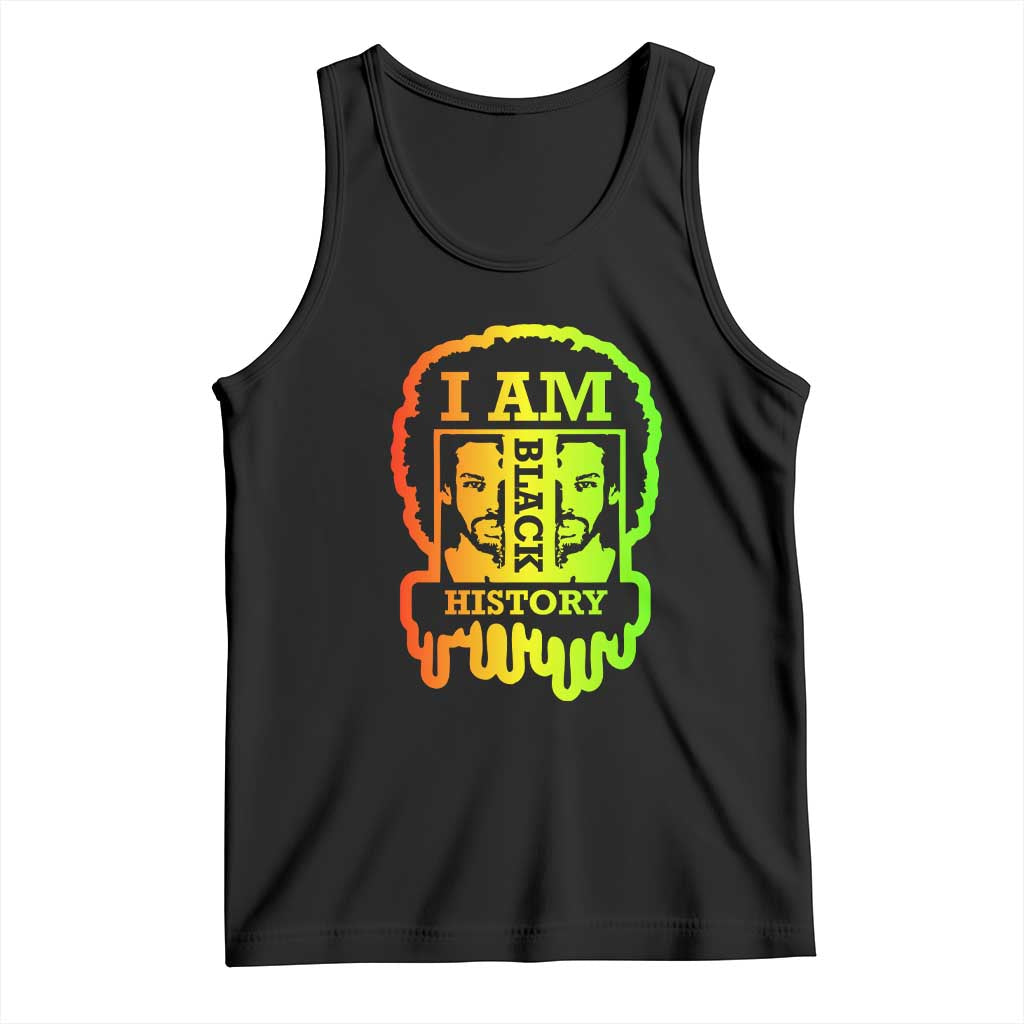 I Am Black History Tank Top Dope African American Men TS02 Black Print Your Wear