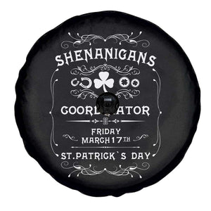 Funny St Patricks Day Spare Tire Cover Shenanigans Coordinator TS02 Print Your Wear
