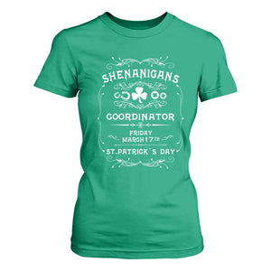 Funny St Patricks Day T Shirt For Women Shenanigans Coordinator TS02 Irish Green Print Your Wear