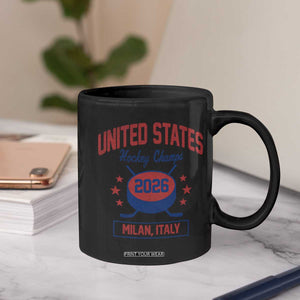 United States Hockey Champs 2026 Milan Italy Coffee Mug Patriotic USA Gold Medal Winter Games Fan TS02 Print Your Wear