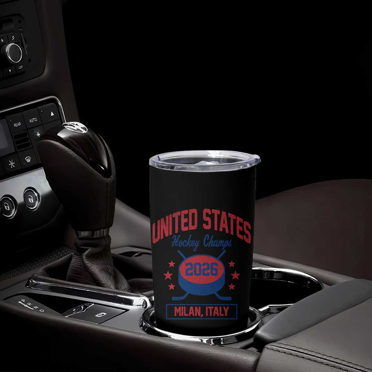 United States Hockey Champs 2026 Milan Italy Tumbler Cup Patriotic USA Gold Medal Winter Games Fan TS02 Print Your Wear