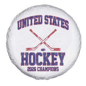 United States Hockey 2026 Champions Spare Tire Cover Patriotic USA Ice Hockey Victory Fan TS02 Print Your Wear