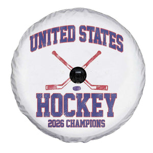 United States Hockey 2026 Champions Spare Tire Cover Patriotic USA Ice Hockey Victory Fan TS02 Print Your Wear