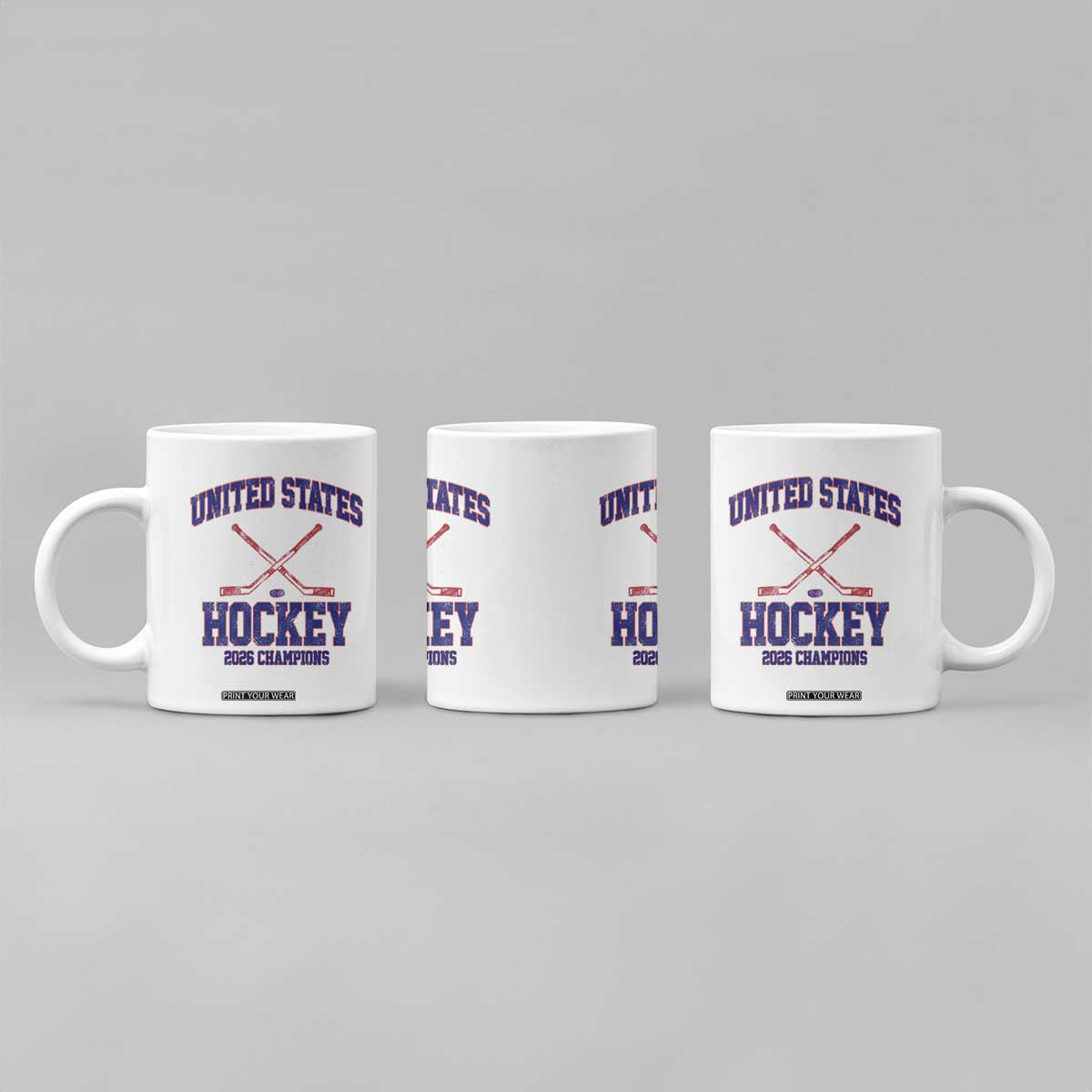 United States Hockey 2026 Champions Coffee Mug Patriotic USA Ice Hockey Victory Fan TS02 Print Your Wear