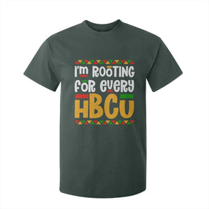 I’m Rooting for Every HBCU T Shirt For Kid Black Pride Support Alumni Students Culture Lovers TS02 Dark Forest Green Print Your Wear