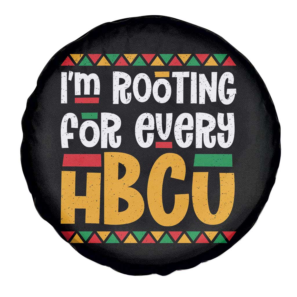 I’m Rooting for Every HBCU Spare Tire Cover Black Pride Support Alumni Students Culture Lovers TS02 Print Your Wear
