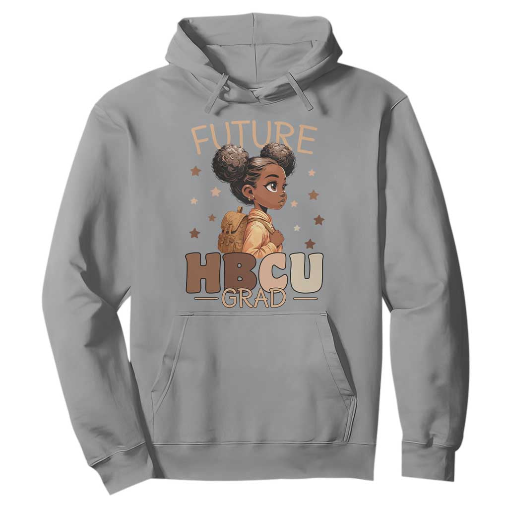 Future HBCU Grad Black Girl Hoodie College Bound Pride Black Excellence Supporters TS02 Sport Gray Print Your Wear