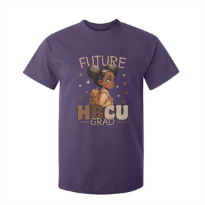 Future HBCU Grad Black Girl T Shirt For Kid College Bound Pride Black Excellence Supporters TS02 Purple Print Your Wear