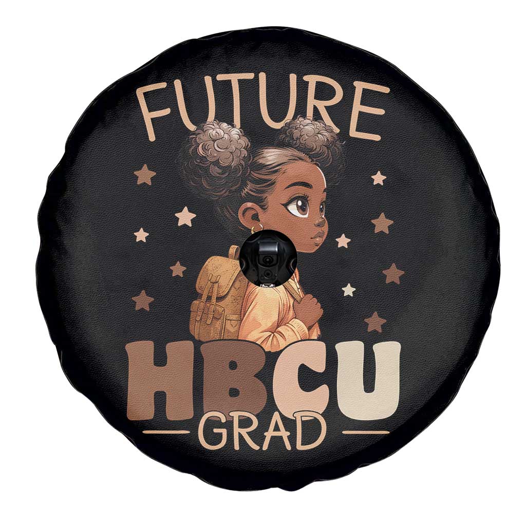 Future HBCU Grad Black Girl Spare Tire Cover College Bound Pride Black Excellence Supporters TS02 Print Your Wear