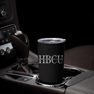 HBCU Pride Classic Statement Tumbler Cup Minimalist Black Excellence and History TS02 Print Your Wear