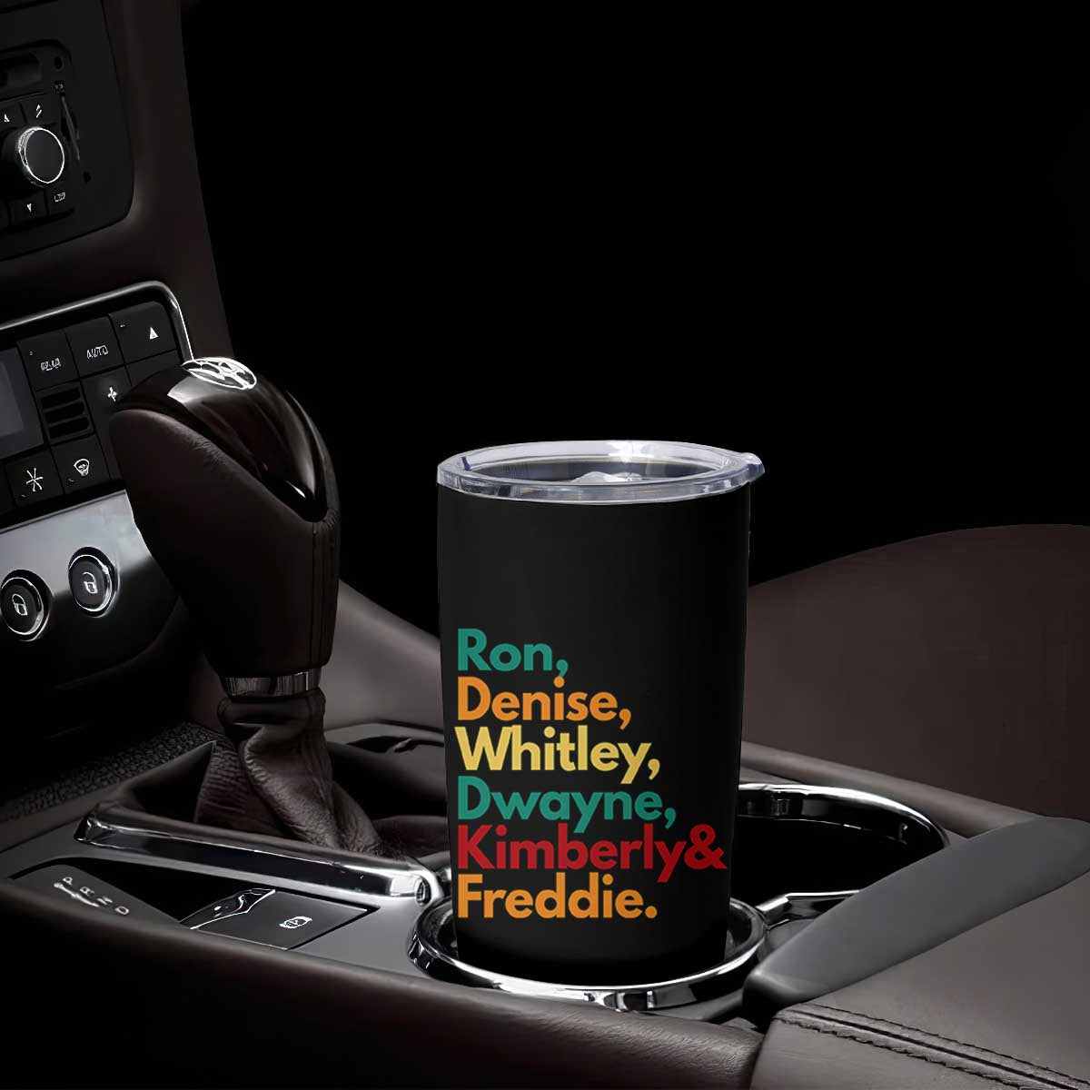 90s Black Sitcom HBCU Culture Tribute Tumbler Cup Ron Denise Whitley Dwayne Kimberly Freddie TS02 Print Your Wear