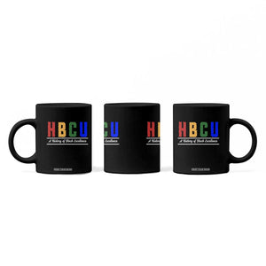 HBCU A History of Black Excellence Coffee Mug College Pride Statement Celebrating African American Achievement TS02 Print Your Wear