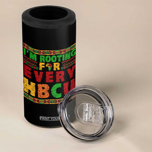 I’m Rooting for Every HBCU 4 in 1 Can Cooler Tumbler Pan African Pride College Support Statement TS02 Print Your Wear
