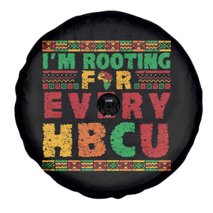 I’m Rooting for Every HBCU Spare Tire Cover Pan African Pride College Support Statement TS02 Print Your Wear