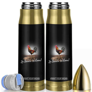 Lo Siento Wilson Funny Chicken Floating Meme Bullet Tumbler Dramatic Rooster Parody Spanish Apology TS02 Black Print Your Wear
