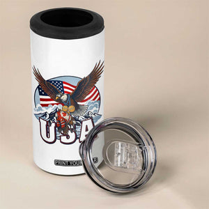 USA 1980 2026 American Eagle vs Canada Loon 4 in 1 Can Cooler Tumbler Vintage Champs Retro Game Day Hockey Sports Fan TS02 Print Your Wear