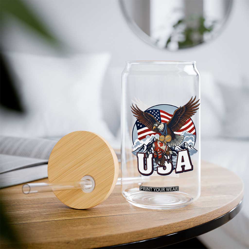 USA 1980 2026 American Eagle vs Canada Loon Glass Can Vintage Champs Retro Game Day Hockey Sports Fan TS02 Print Your Wear
