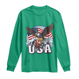 USA 1980 2026 American Eagle vs Canada Loon Long Sleeve Shirt Vintage Champs Retro Game Day Hockey Sports Fan TS02 Irish Green Print Your Wear