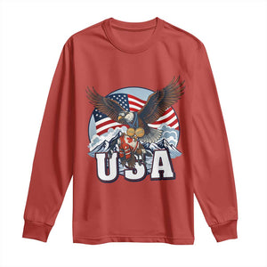 USA 1980 2026 American Eagle vs Canada Loon Long Sleeve Shirt Vintage Champs Retro Game Day Hockey Sports Fan TS02 Red Print Your Wear